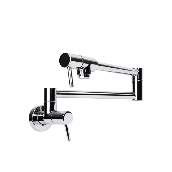 ITA30.144PCP Italia Faucets European Modern Pot Filler in Chrome