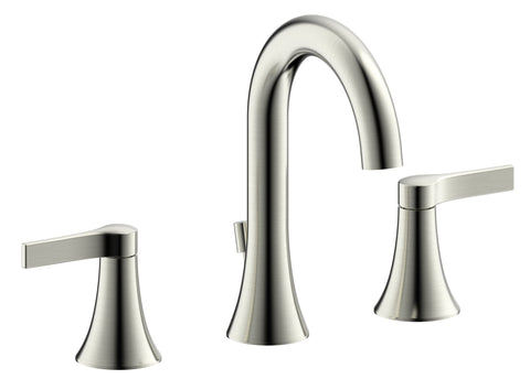 Fontaine Varenne 8 in. Widespread Bathroom Faucet in Brushed Nickel