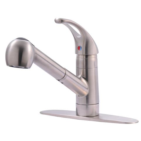 Fontaine Builder's Series Kitchen Pull-Out Faucet in Brushed Nickel