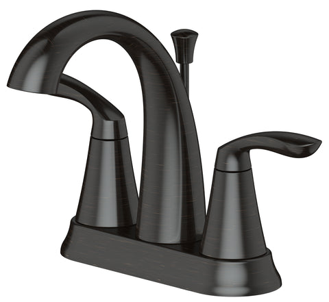 Arts et Metiers 4 Inch Centerset Bathroom Faucet with Drain in Oil Rubbed Bronze -MFF-AMC4-ORB