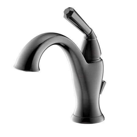 Fontaine by Italia Liège Single Handle Single-Hole Bathroom Faucet in Oil Rubbed Bronze