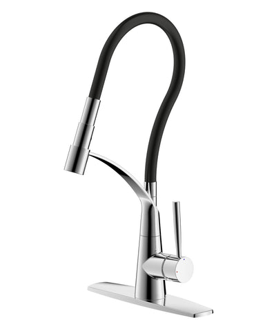 Fontaine by Italia Dupleix Kitchen Pull Down Faucet in Chrome