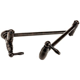 Brienza by Italia Traditional Wall-Mount Pot Filler in Oil Rubbed Bronze - N98288-ORB