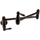 Brienza by Italia Traditional Wall-Mount Pot Filler in Oil Rubbed Bronze - N98288-ORB