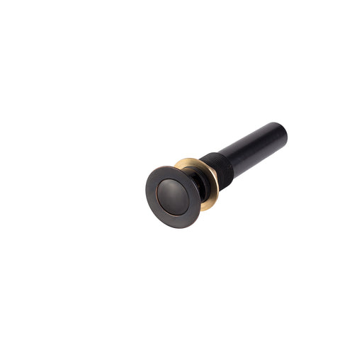 1.25 in. Standard Bathroom Sink Pop-Up Drain Assembly with Overflow in Oil Rubbed Bronze-38F-ORB
