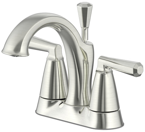 Fontaine by Italia Liège 4 in. CenterSet Bathroom Faucet in Brushed Nickel