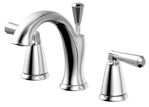 Liège Double Handle 8 in. Widespread Bathroom Faucet in Chrome