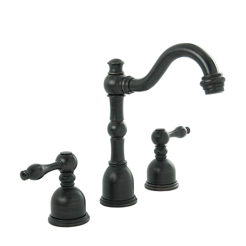 S-Series Victorian 8 in. Widespread 2-Handle High-Arc Bathroom Faucet in Oil Rubbed Bronze