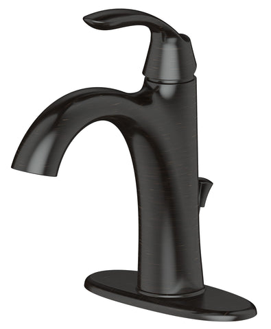Arts et Metiers Single Handle Single-Hole Bathroom Faucet with Drain in Oil Rubbed Bronze - MFF-AMC1-ORB